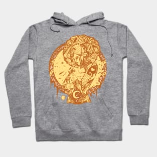 Terracotta Mother and Star Hoodie